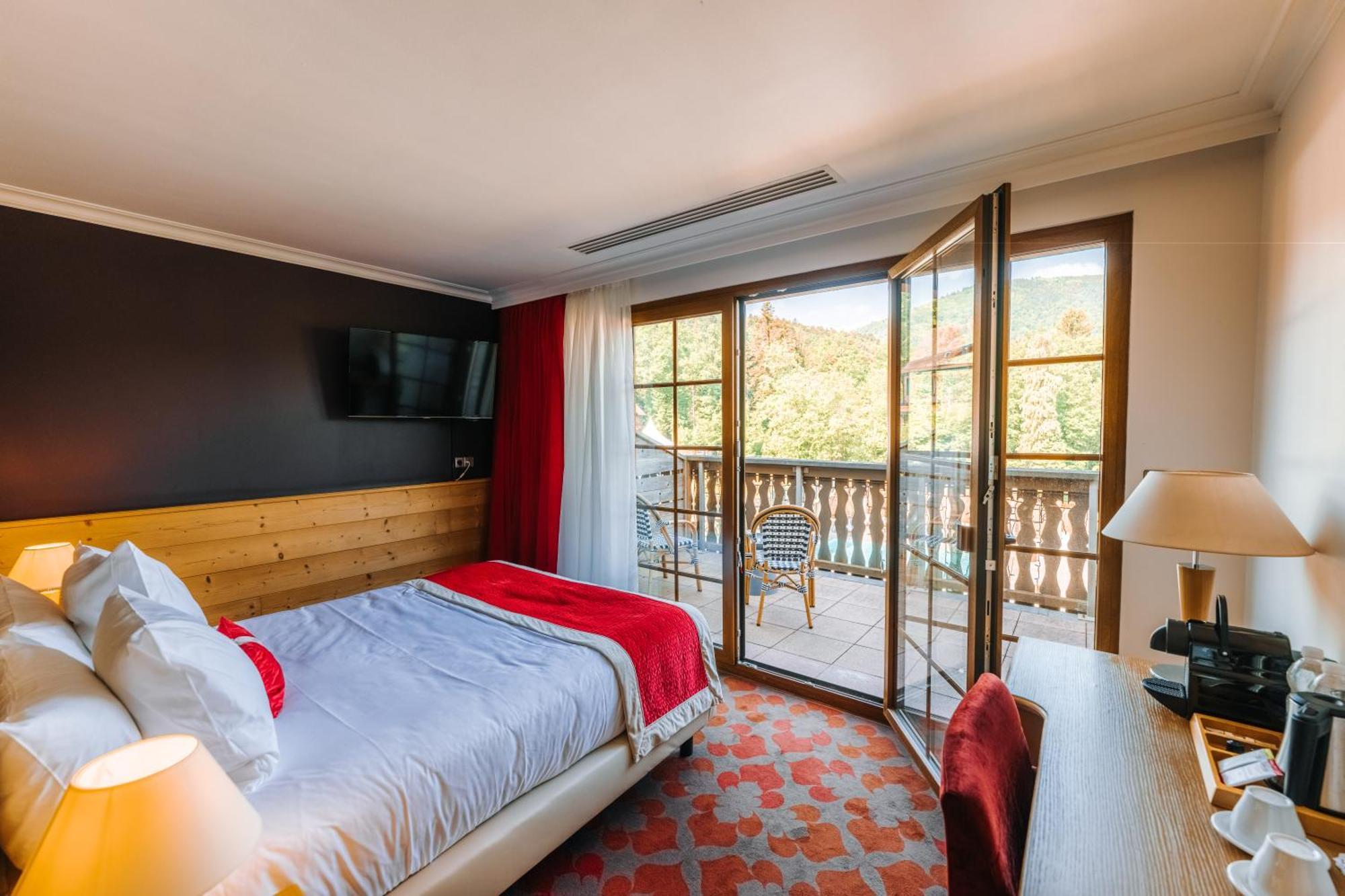 Les Violettes Hotel & Spa Jungholtz Esterno foto